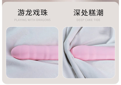 用过都说好|可爱粉嫩布丁熊电动炮机伸缩棒