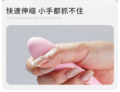 用过都说好|可爱粉嫩布丁熊电动炮机伸缩棒